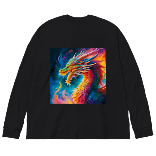🐉美しい龍の勇姿✨ファンタジー🌠 Big Long Sleeve T-Shirt