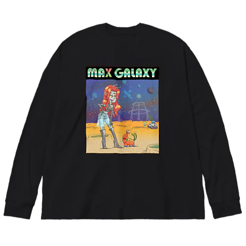 MAX GALAXY ビッグシルエットロングスリーブTシャツ