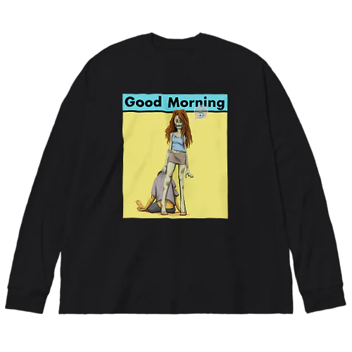 Good Morning coffee Big Long Sleeve T-Shirt