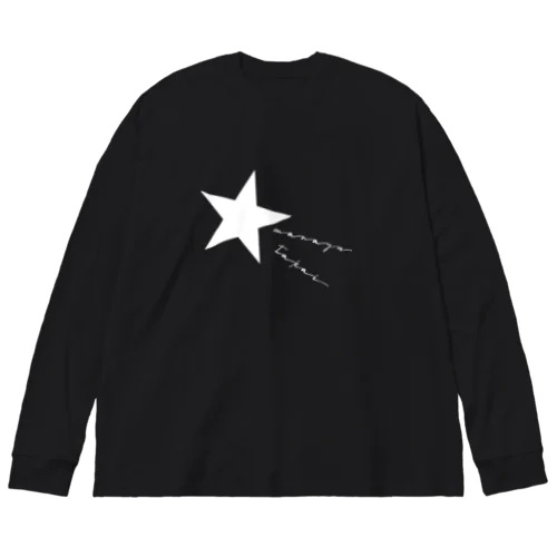 shooting star ビッグシルエットロングスリーブTシャツ