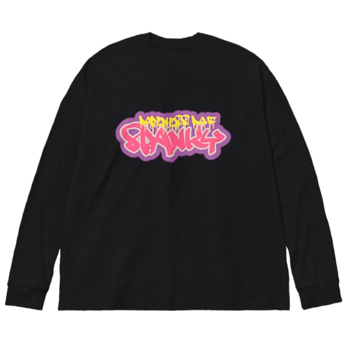 DOPENESS DOG  SPANKY Big Long Sleeve T-Shirt