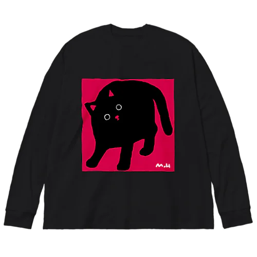 黒いカタマリと目があった日 Big Long Sleeve T-Shirt