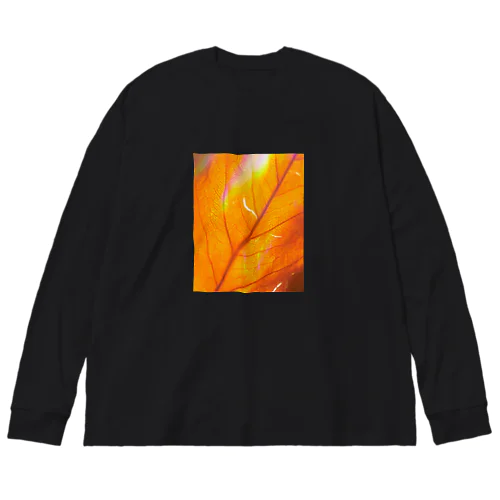  leaf00 ビッグシルエットロングスリーブTシャツ