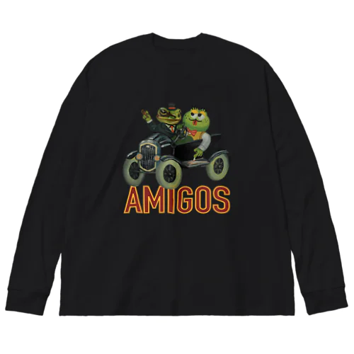 Amigos 友達 ビッグシルエットロングスリーブTシャツ