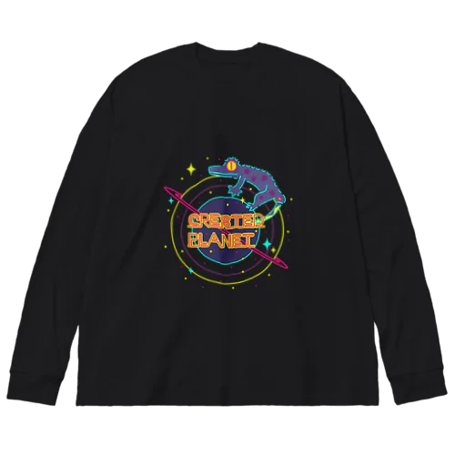 CrestedPlanet ビッグシルエットロングスリーブTシャツ