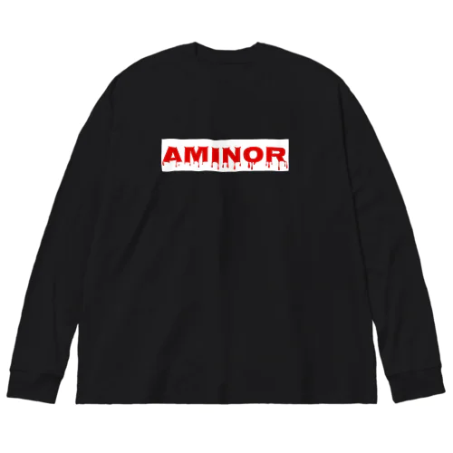 AMINOR_LOGO2_RED Big Long Sleeve T-Shirt