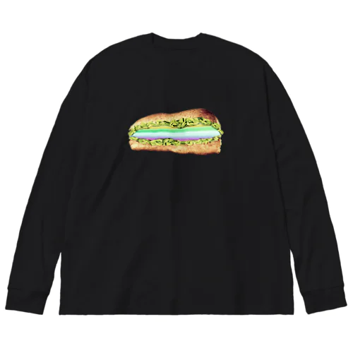 【ご地層】　サンド（砂）イッチ Big Long Sleeve T-Shirt