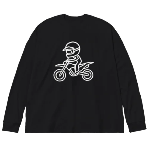 泥まみれ(人とバイクだけ) Big Long Sleeve T-Shirt