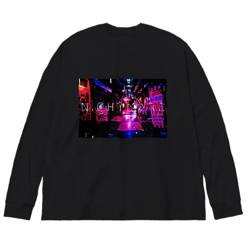 nightmare-レッド Big Long Sleeve T-Shirt