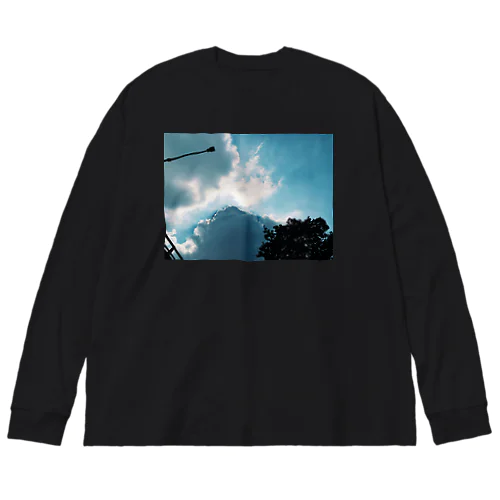 雨上がり Big Long Sleeve T-Shirt