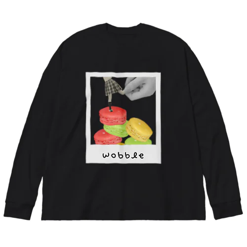 足を引っ張られる Big Long Sleeve T-Shirt