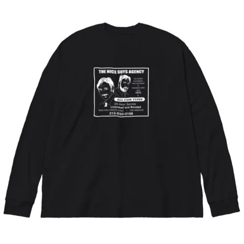 架空企業シリーズ『THE NICE GUYS AGENCY』 Big Long Sleeve T-Shirt