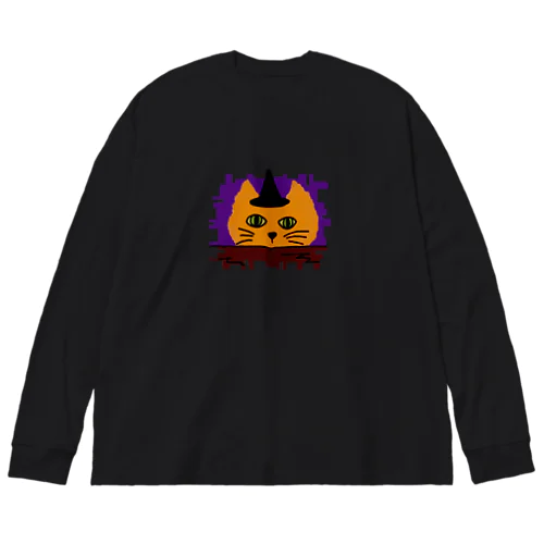 ハロウィンねこ Big Long Sleeve T-Shirt