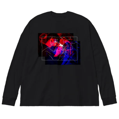 たばこ男子 Big Long Sleeve T-Shirt