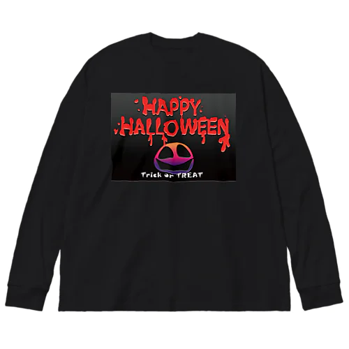 Hallo・Hallo・Halloween Big Long Sleeve T-Shirt