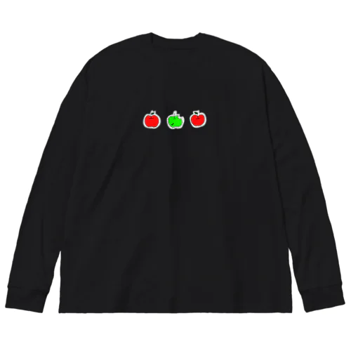 りんごりんごりんご🍏 ビッグシルエットロングスリーブTシャツ