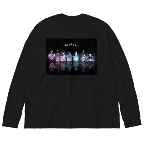 空と街の欠片香水 Big Long Sleeve T-Shirt