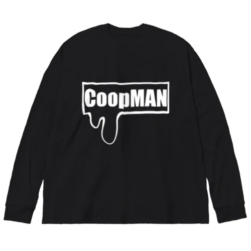 CoopMANグラフィックロゴ Big Long Sleeve T-Shirt