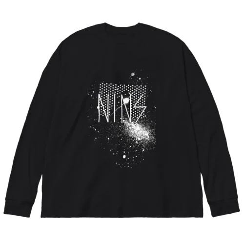 NINES（復刻_2nd）BLACK ビッグシルエットロングスリーブTシャツ