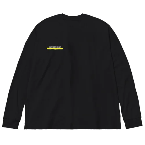 ビッグシルエットロングスリーブTシャツ（ロゴホワイト） Big Long Sleeve T-Shirt