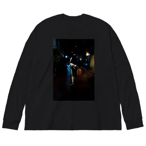 21SS/裏路地COLLECTION Big Long Sleeve T-Shirt