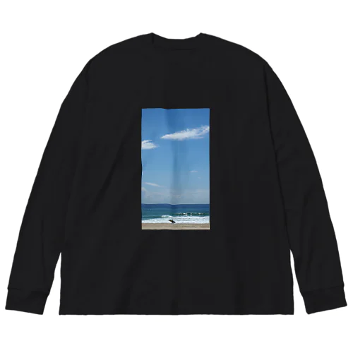 Gold Coast beach Big Long Sleeve T-Shirt