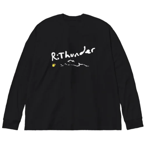 RiThunder ビッグシルエットロングスリーブTシャツ