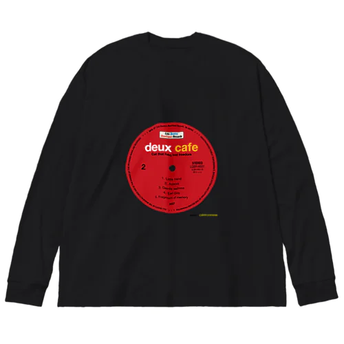 キャトルレコード01-B Big Long Sleeve T-Shirt