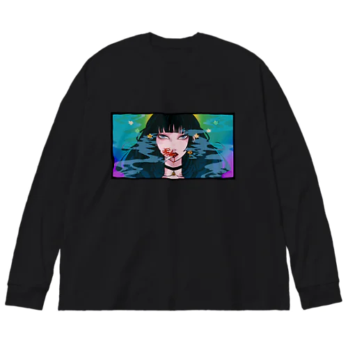 鼻血 Big Long Sleeve T-Shirt