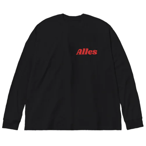 Alles ビッグシルエットロングスリーブTシャツ