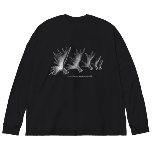 ヘラジカの角 Big Long Sleeve T-Shirt