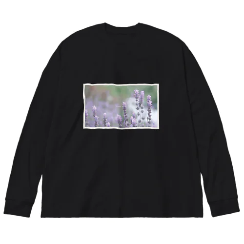 flower photo - lavender Big Long Sleeve T-Shirt