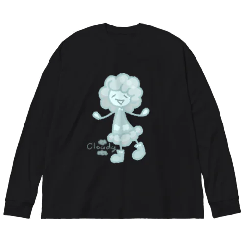 ウェザーず＊クモリちゃん Big Long Sleeve T-Shirt