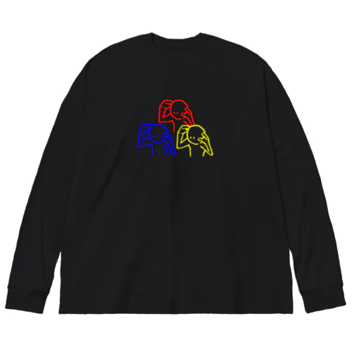 ファイトマサノリくん Big Long Sleeve T-Shirt