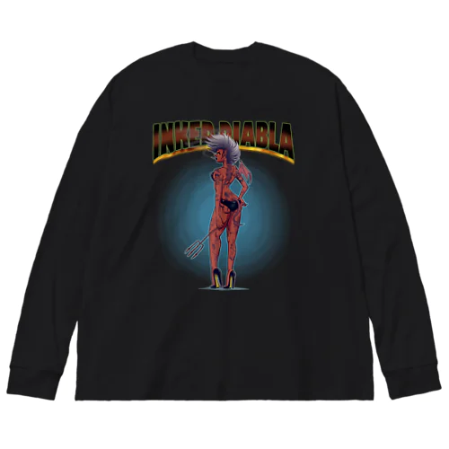 "INKED DIABLA" Big Long Sleeve T-Shirt