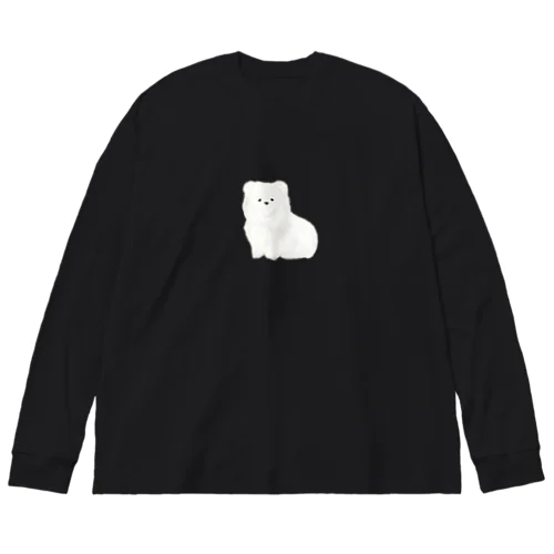 【小林愛香さん 着用】ふわふわ　ポメラニアン Big Long Sleeve T-Shirt