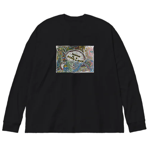 宇宙人 Big Long Sleeve T-Shirt