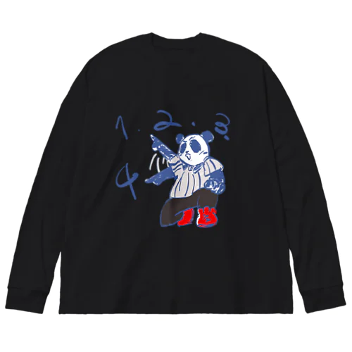 パンダプロレス　レフェリー Big Long Sleeve T-Shirt