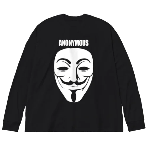 ANONYMOUS-アノニマス- Big Long Sleeve T-Shirt