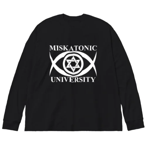 MISKATONIC UNIVERSITY Big Long Sleeve T-Shirt