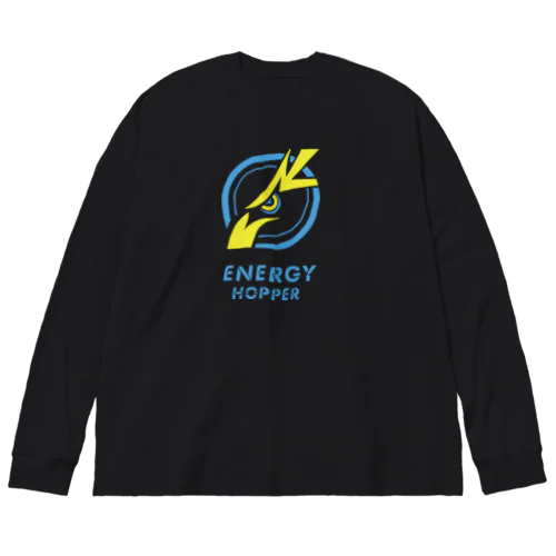 イワトビペンギン : エナジーホッパー Big Long Sleeve T-Shirt