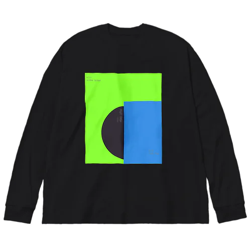 海と森～いろあそびseries～ Big Long Sleeve T-Shirt