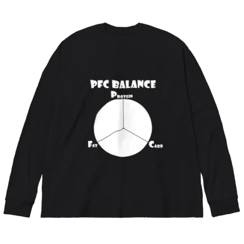 PFCバランスグラフ Big Long Sleeve T-Shirt