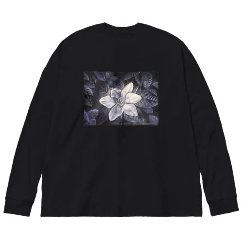 梔子　 Big Long Sleeve T-Shirt