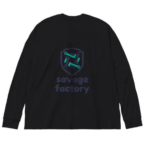 Savage Factory ビッグシルエットロングスリーブTシャツ