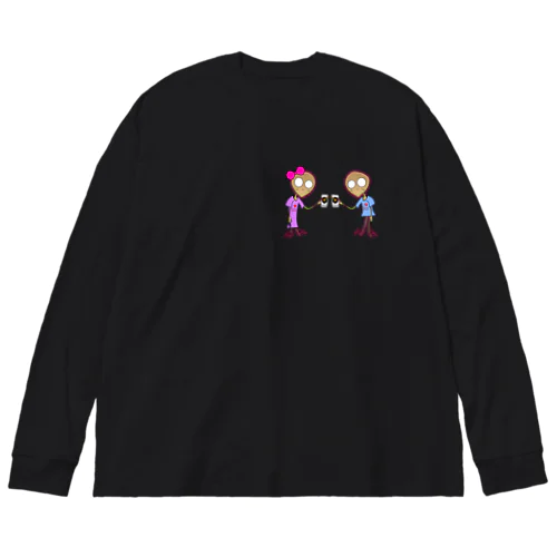 ビール好きな宇宙人 Big Long Sleeve T-Shirt