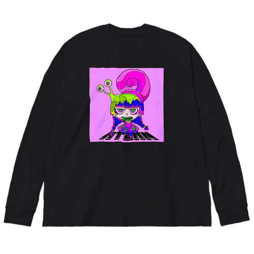 すねいるがぁる・パープルVer. Big Long Sleeve T-Shirt