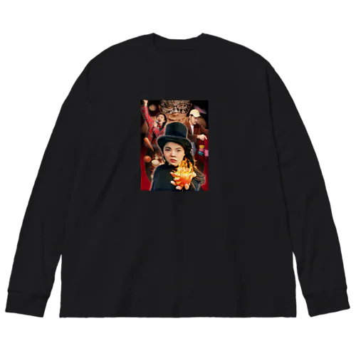 モンゴルナイフのマジックショー Big Long Sleeve T-Shirt