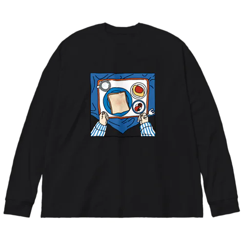 朝ごはん Big Long Sleeve T-Shirt