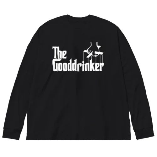 The Good Drinker ビッグシルエットロングスリーブTシャツ